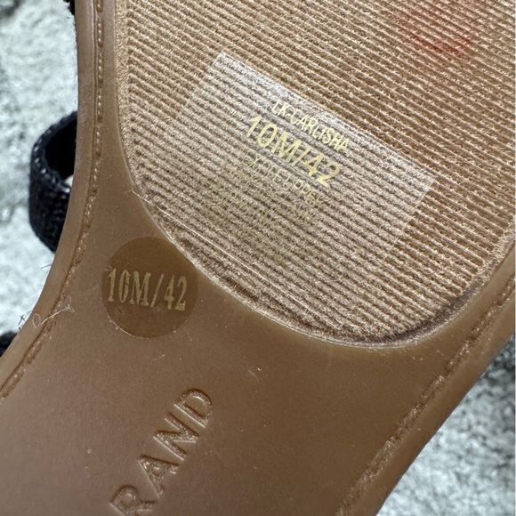 Lucky Brand Carlisha Wedge Sandal black 10 - Picture 6 of 11